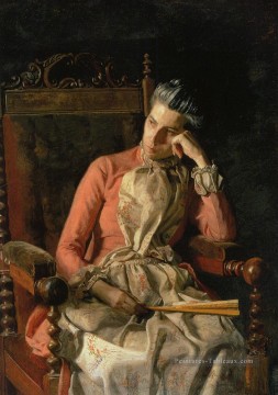  en - Portrait d’Amelia Van Buren réalisme portraits Thomas Eakins